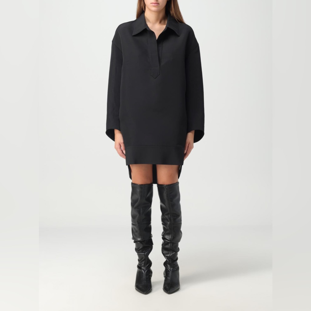 Khaite Women Kal Wool Blend Short Dress Size 8